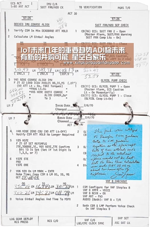 IoT未来几年的重要趋势ADI称未来有新的并购可能_星空百家乐(图3) 星空百家乐